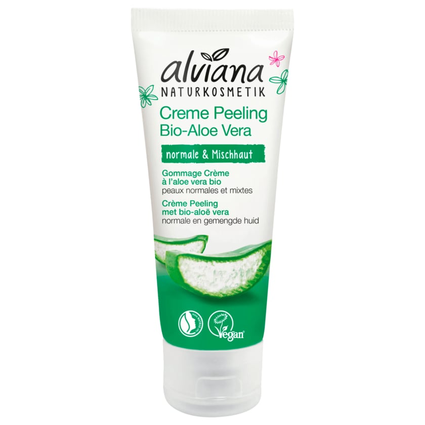 Alviana Creme Peeling Bio-Aloe Vera 75ml